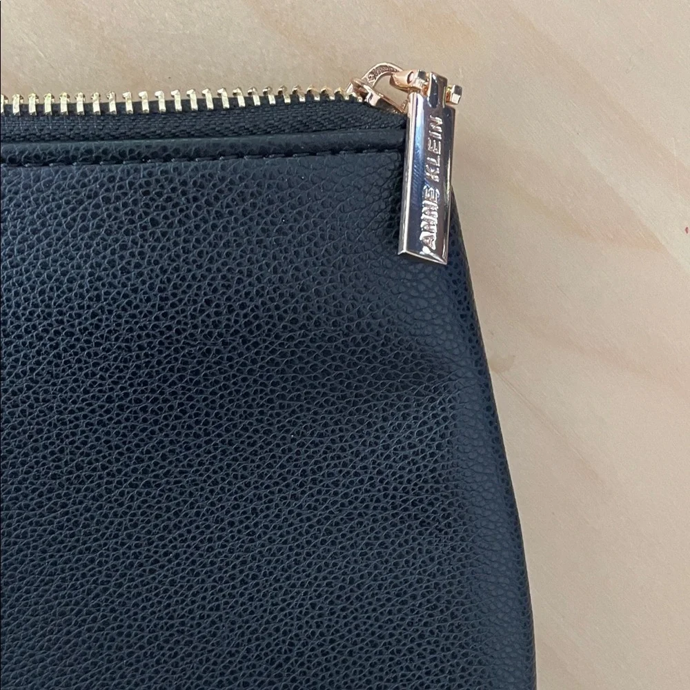 Anne Klein Black Wristlet Clutch